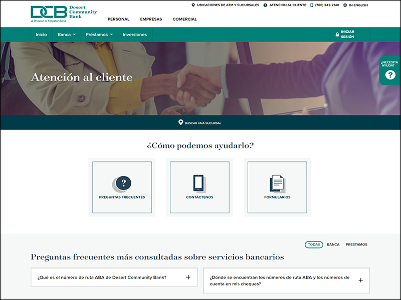 Desert Community Bank - Spanish